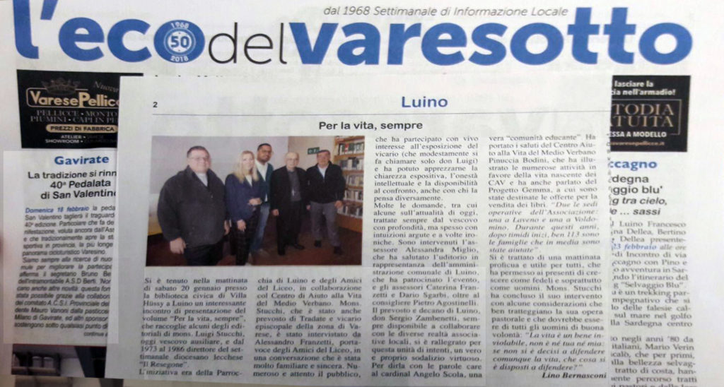 La presentazione a Luino