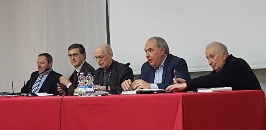 i relatori dell'incontro di Varese